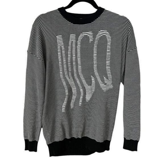 MCQ by Alexander McQueen Striped Sweater oversized XS - Picture 3 of 15